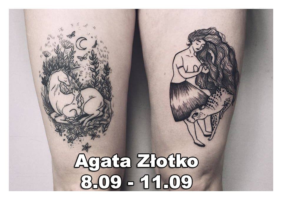 Agata Złotko – Ilustracje na skórze